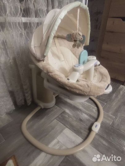 Детские электронные качели для новорожденных