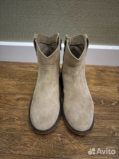 Полусапоги женские замшевые Mango 36