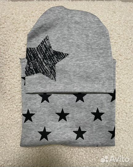 Набор шапка и снуд детский