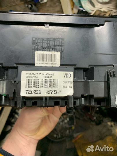 Приборная панель vw t5 рестайлинг