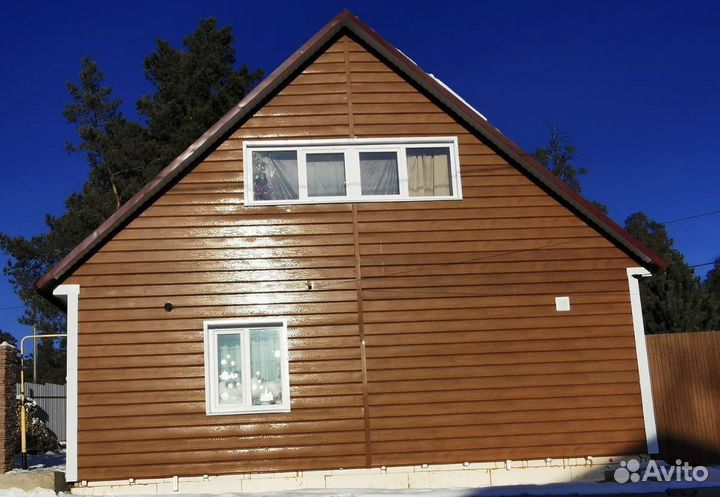 Сайдинг металлический под брус