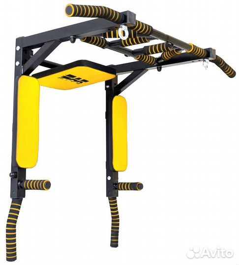 Турник 3в1 Premium 2.0 Черно-Желтый