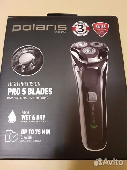 Бритва электрическая Polaris PMR 0305R PRO 5