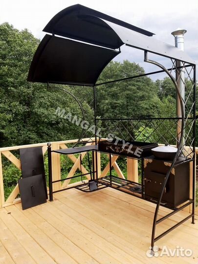 Мангал лофт