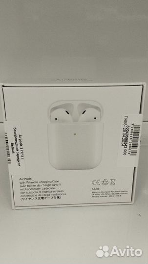 Беспроводные наушники apple airpods