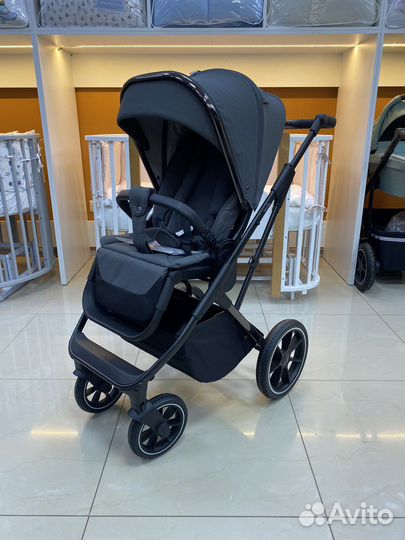 Коляска Peppy Tecla 2в1 2023 Chrome Edition Серая