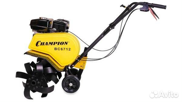 Бензиновый мотокультиватор champion вc6712