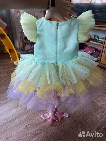 Платье для девочки 92