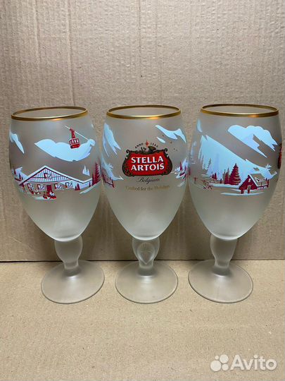 Бокалы stella. artois