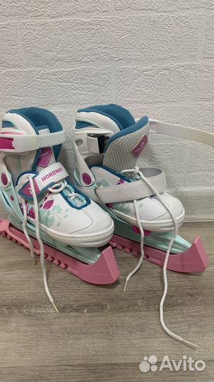 Коньки детские nordway. Р. 26-31