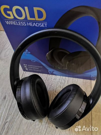 Наушники Sony ps4 gold 7.1