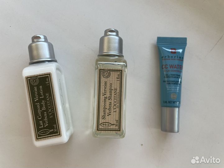 Миниатюры loccitane и erborian