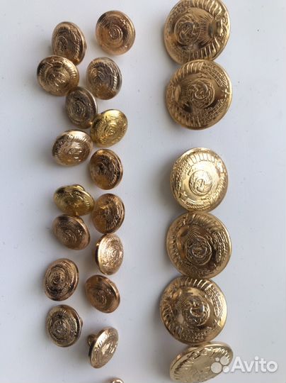 Пуговицы генеральские