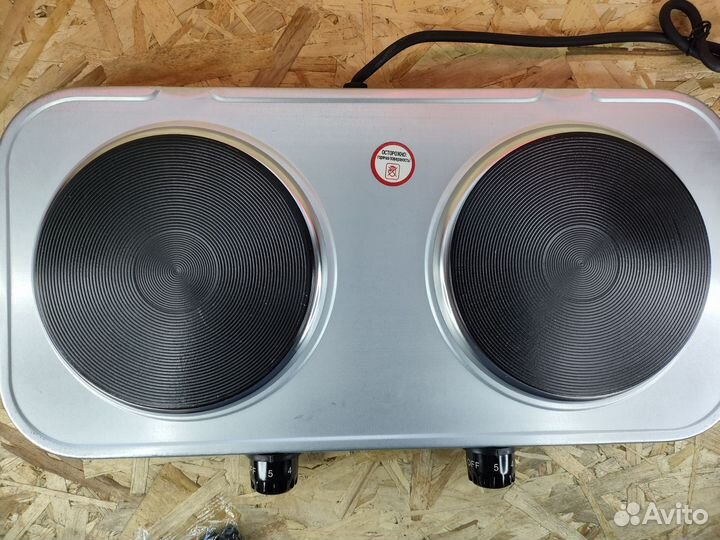 Новая настольная плита 2 конфорки