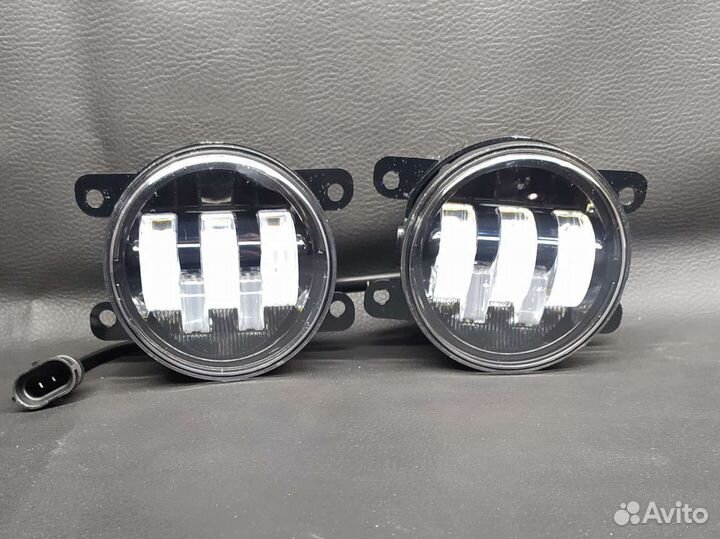 LED туманки Лада Гранта FL ford 50W