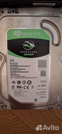 Жесткий диск SATA hdd 3.5 500Гб, 1Тб, 2Тб