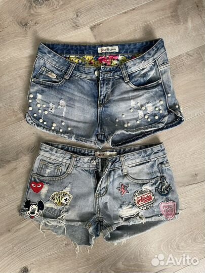 Женские джинсовые шорты