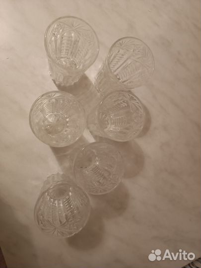 Хрустальные стаканы