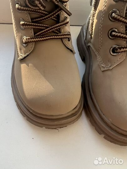 Ботинки весенние на девочку 22 размер