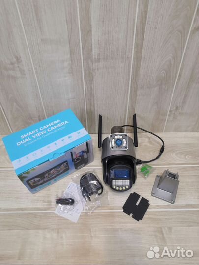 Двойная камера видео наблюдения 4 мп