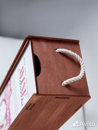 Винная коробка из фанеры