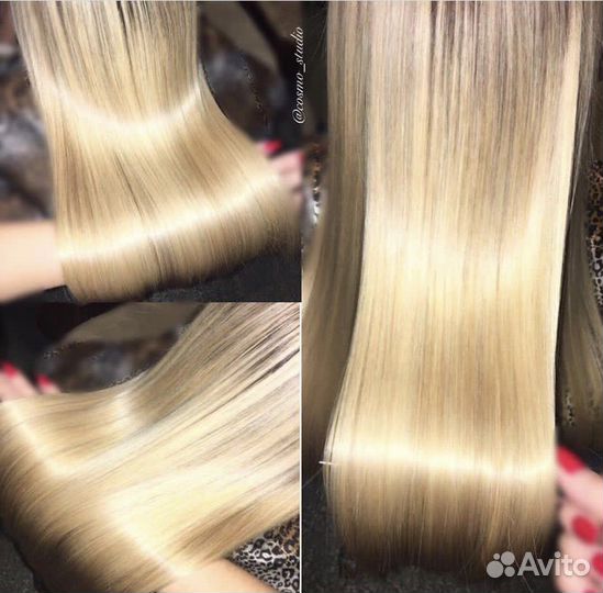 Кератиновое выпрямление, ботокс волос