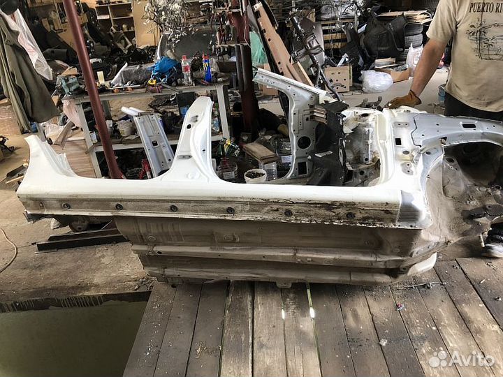 Порог правый с лонжероном Hyundai Solaris 1