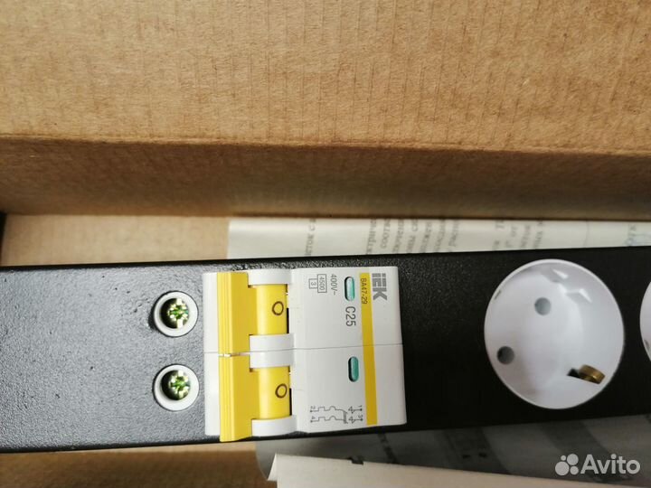 Блок 7 розеток 19