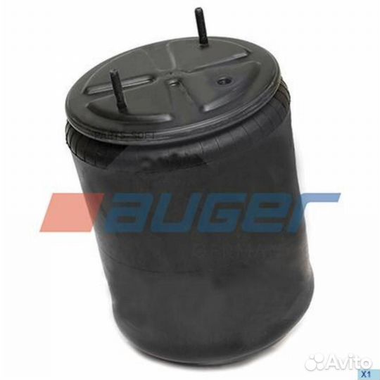 Auger AU 346760-K пневмопод. со стак.перед.2шп.М10x1.5 1шт.\Volvo FM9-12/FH12/FSS AIR/Front CHH MED