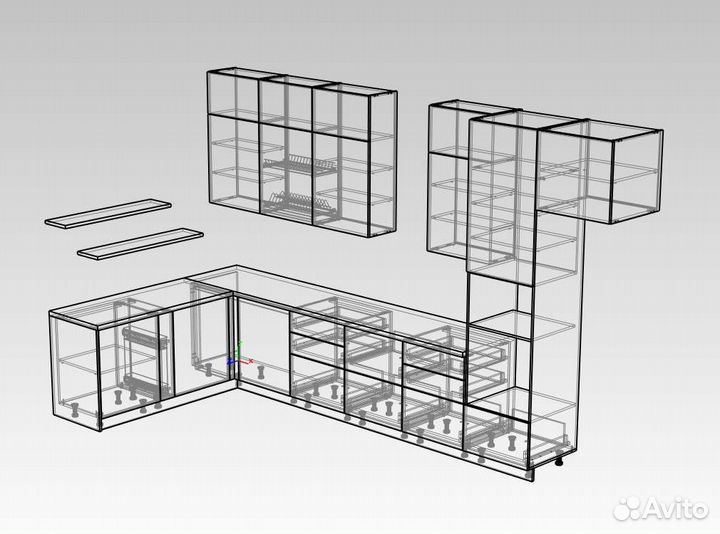 Проектирование мебели и изготовление под ключ