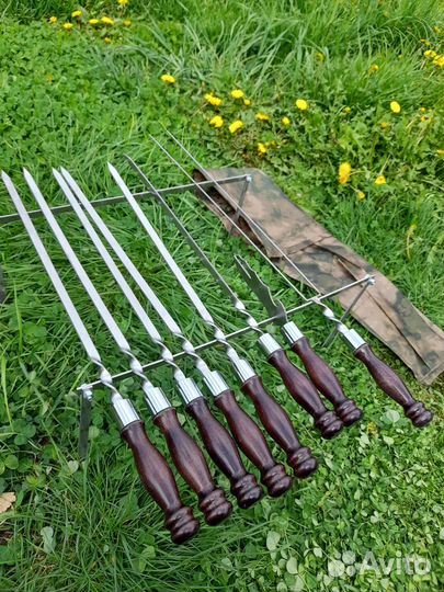 Набор шампуров в чехле