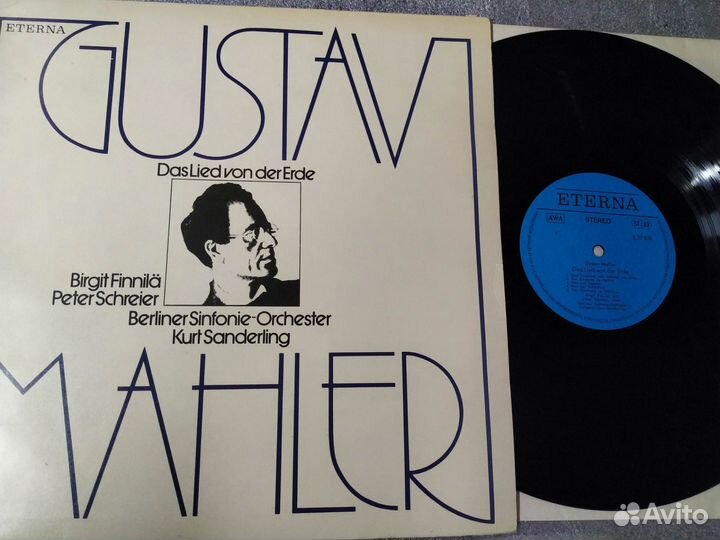 Малер Mahler Das Lied Von Der Erde винил Германия