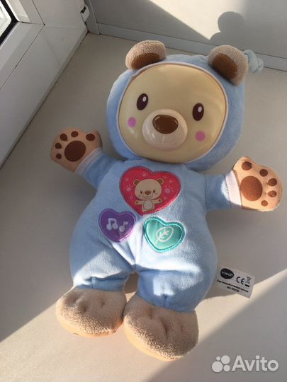 Свитящийся мишка для сна