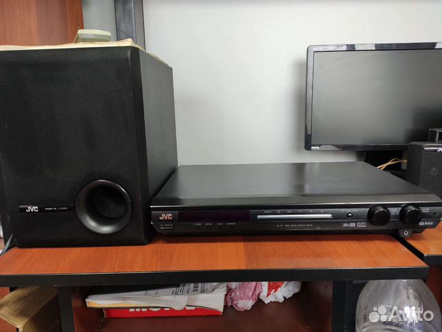 AV Ресивер JVC 5.1*50вт на канал ак.subwoofer 80вт
