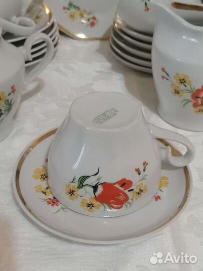 Чайный сервиз СССР рига