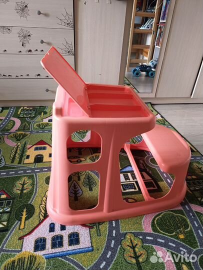 Детский стол парта Пластишка