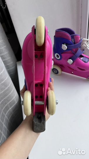 Детские ролики и защита 26-28 размер