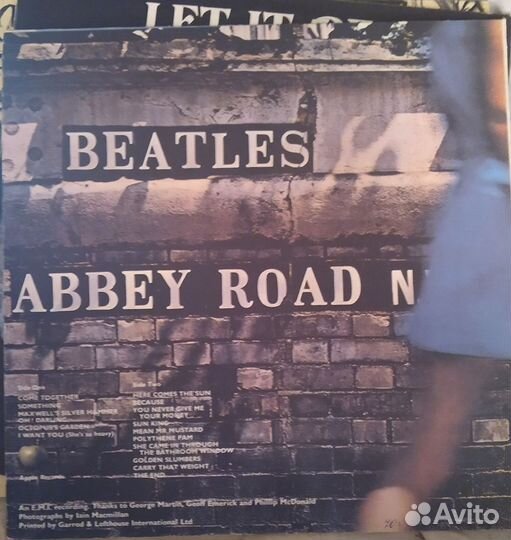 Виниловые грампластинки The Beatles