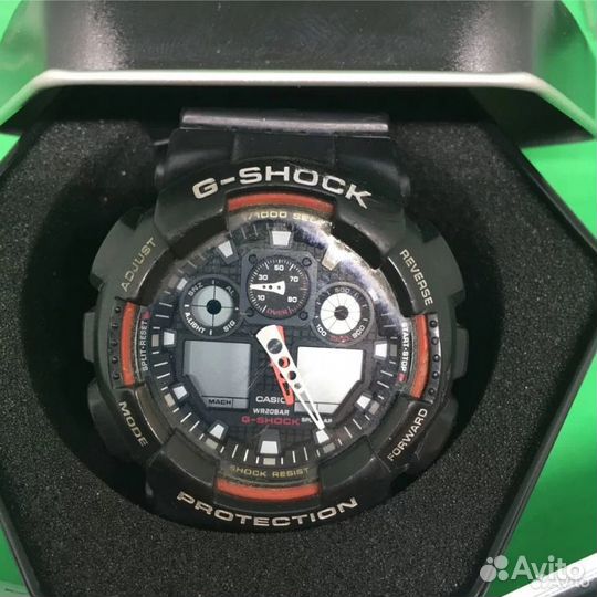 Часы Casio G Shock GA-100 -1A4 ем90899