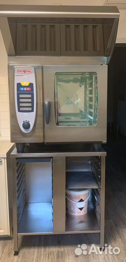 Пароконвектомат Rational SCC 61 +подставка+вытяжка
