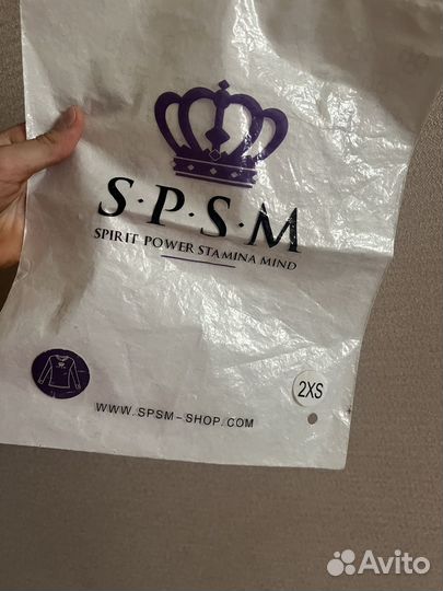 Spsm лонгслив розовый