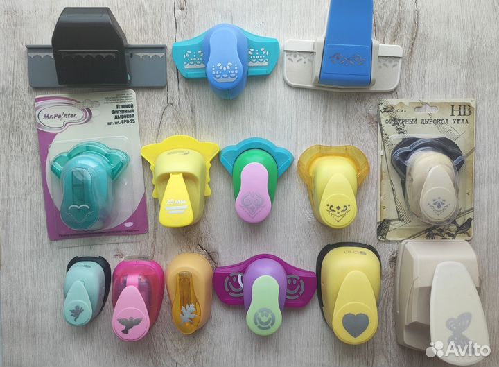 Фигурный дырокол для скрапбукинга компостер штампы