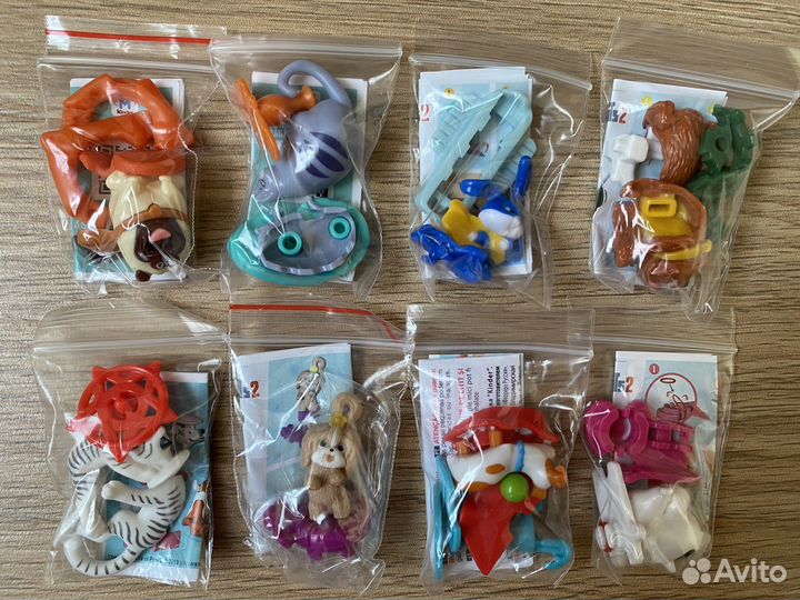 Коллекции киндер сюрприз