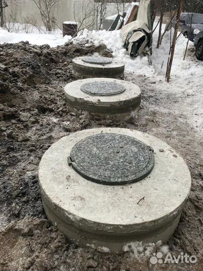 Копка колодцев септиков