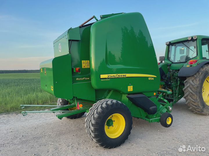 Пресс-подборщик John Deere 854, 2017