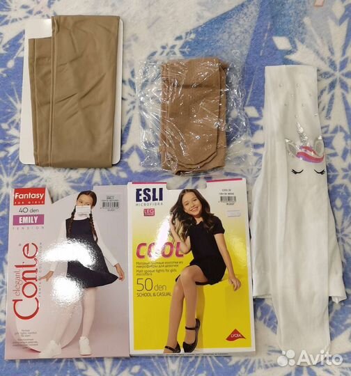 Колготки для девочки 4-5 лет