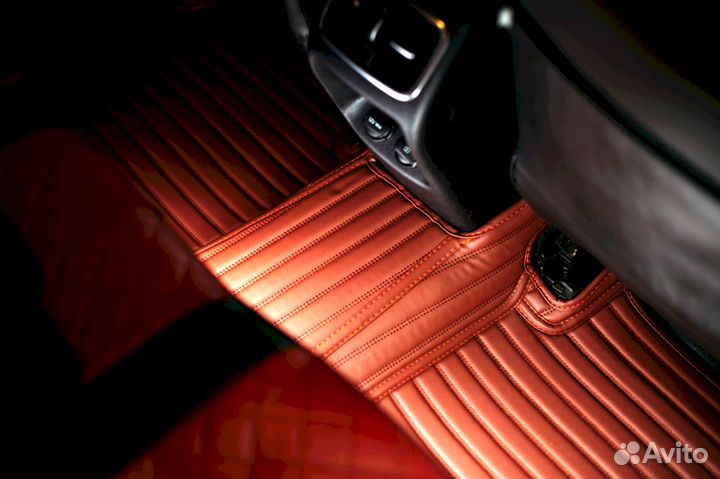 3D коврики из экокожи Maybach