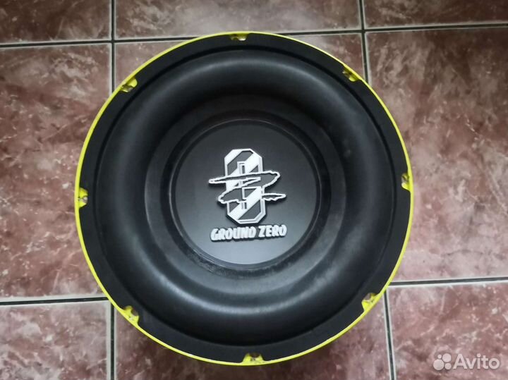 Сабвуферный динамикGround Zero 10дюймов