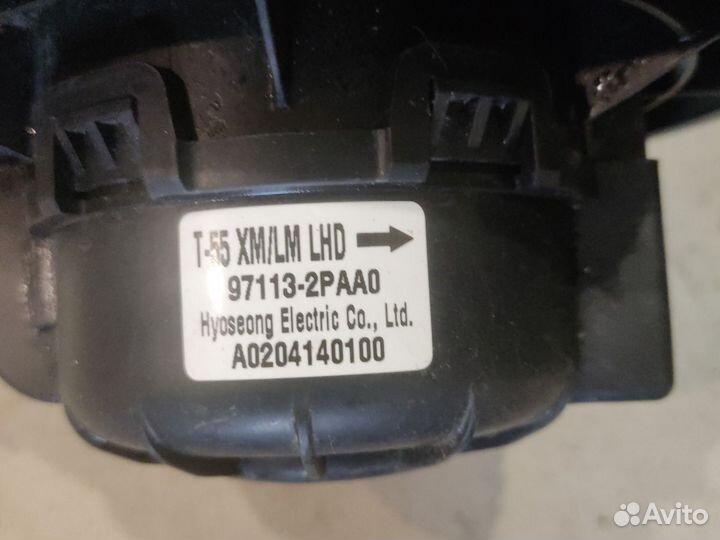 Моторчик печки KIA Sorento 2 XM