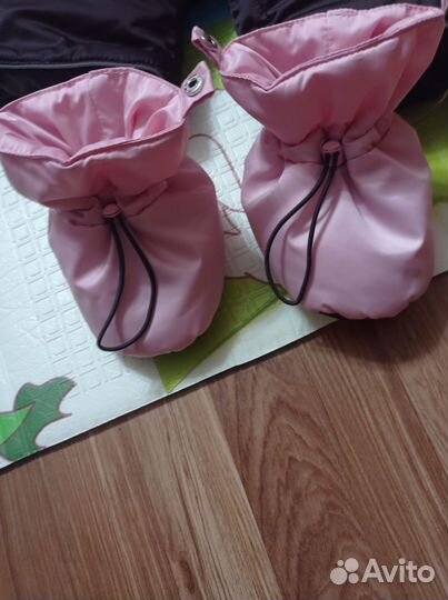 Зимний комбинезон для девочки74-80